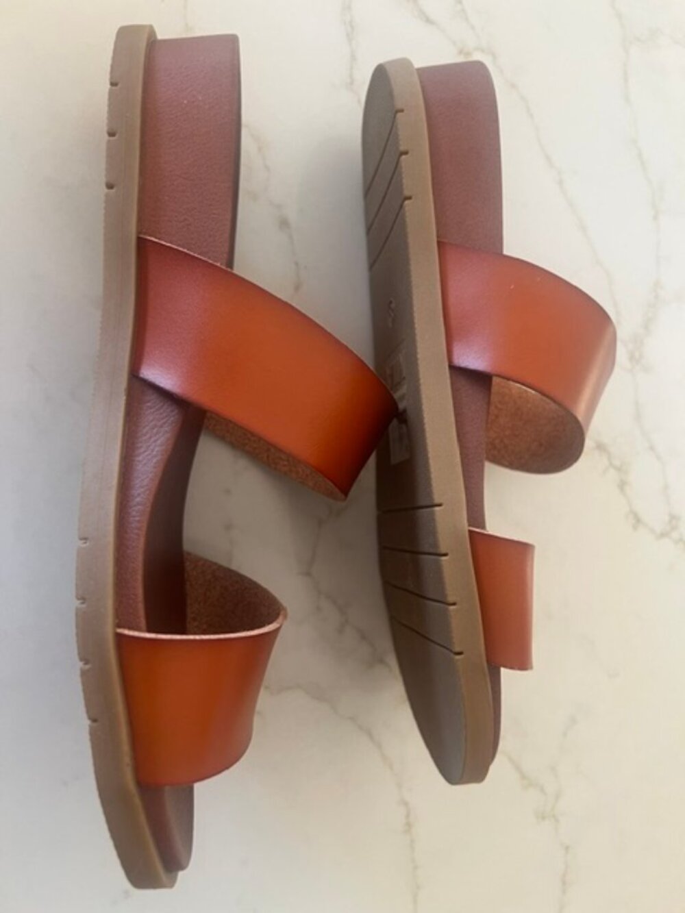 Mia Brown Slide Sandals - Picture 7 of 9